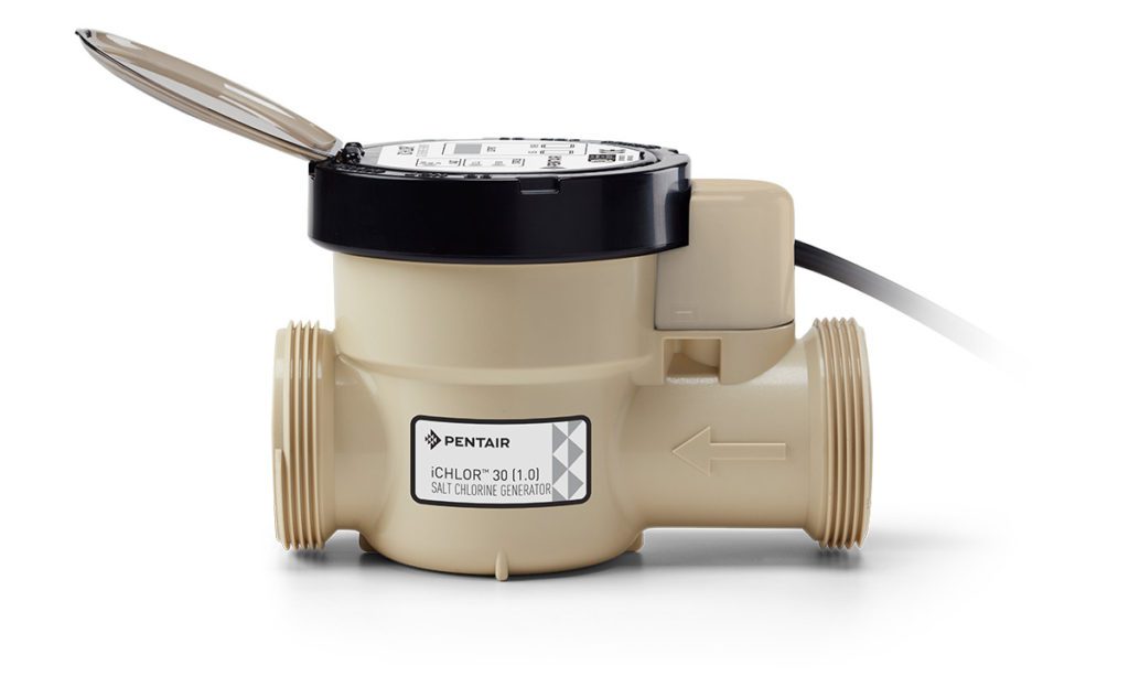 pentair salt water pool system